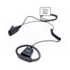 Impact Gold Series 1-Wire Surveillance Kit Hardwired with D-Shape Earpiece for Two-Way Radio Impact Surveillance Earpiece