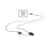 Impact Gold Series 2-Wire Surveillance Kit Hardwired with Acoustic Tube for Two-Way Radio Impact Surveillance Earpiece