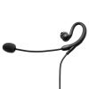 N2W C-Ring 1 Wire with Noise Cancelling Boom Mic Earpiece with Inline PTT 1 Wire C Ring with Boom Mic Earpiece