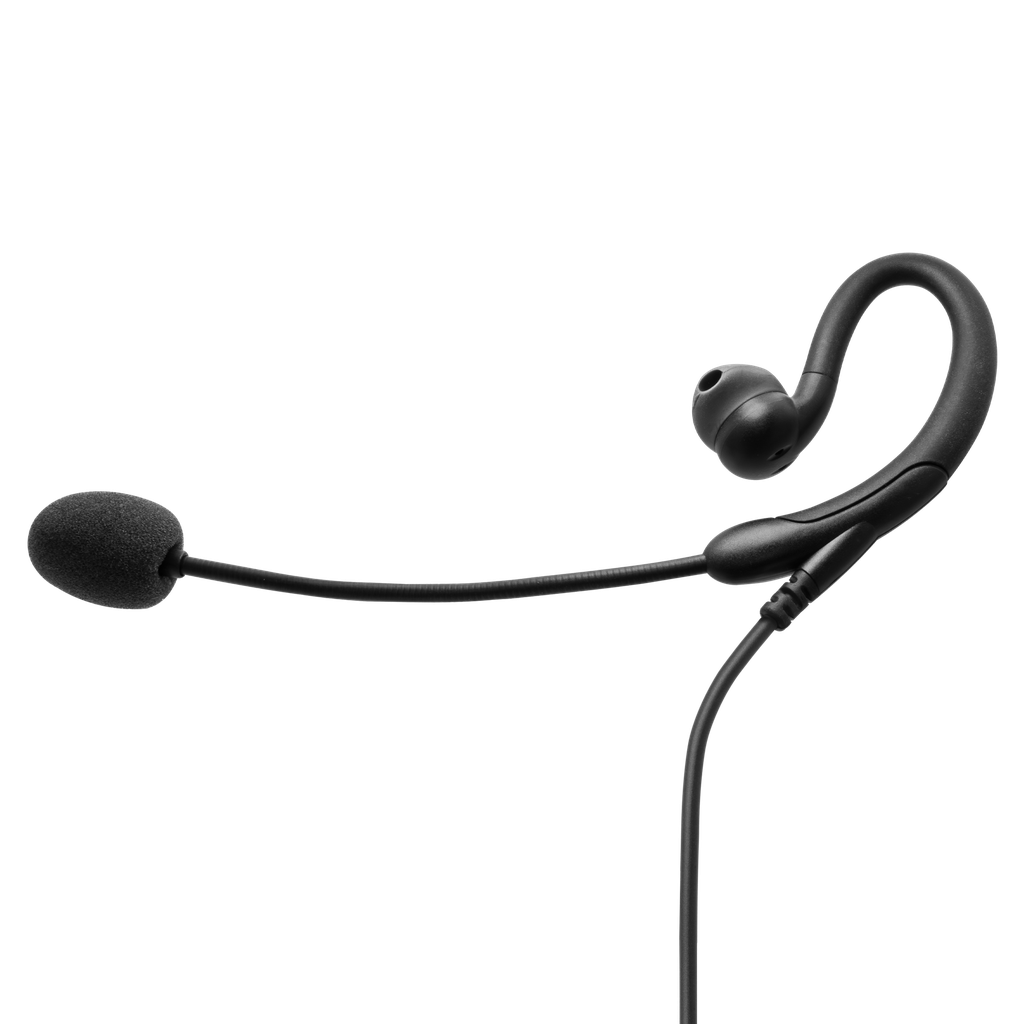 N2W C-Ring 1 Wire with Noise Cancelling Boom Mic Earpiece with Inline PTT N2W C-Ring 1 Wire with Noise Cancelling Boom Mic Earpiece with Inline PTT - Image 3