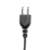 1 Wire SnapLock Earpiece Base with 2 Lines Out Bottom of PTT Mic Braided Fiber Cloth 5