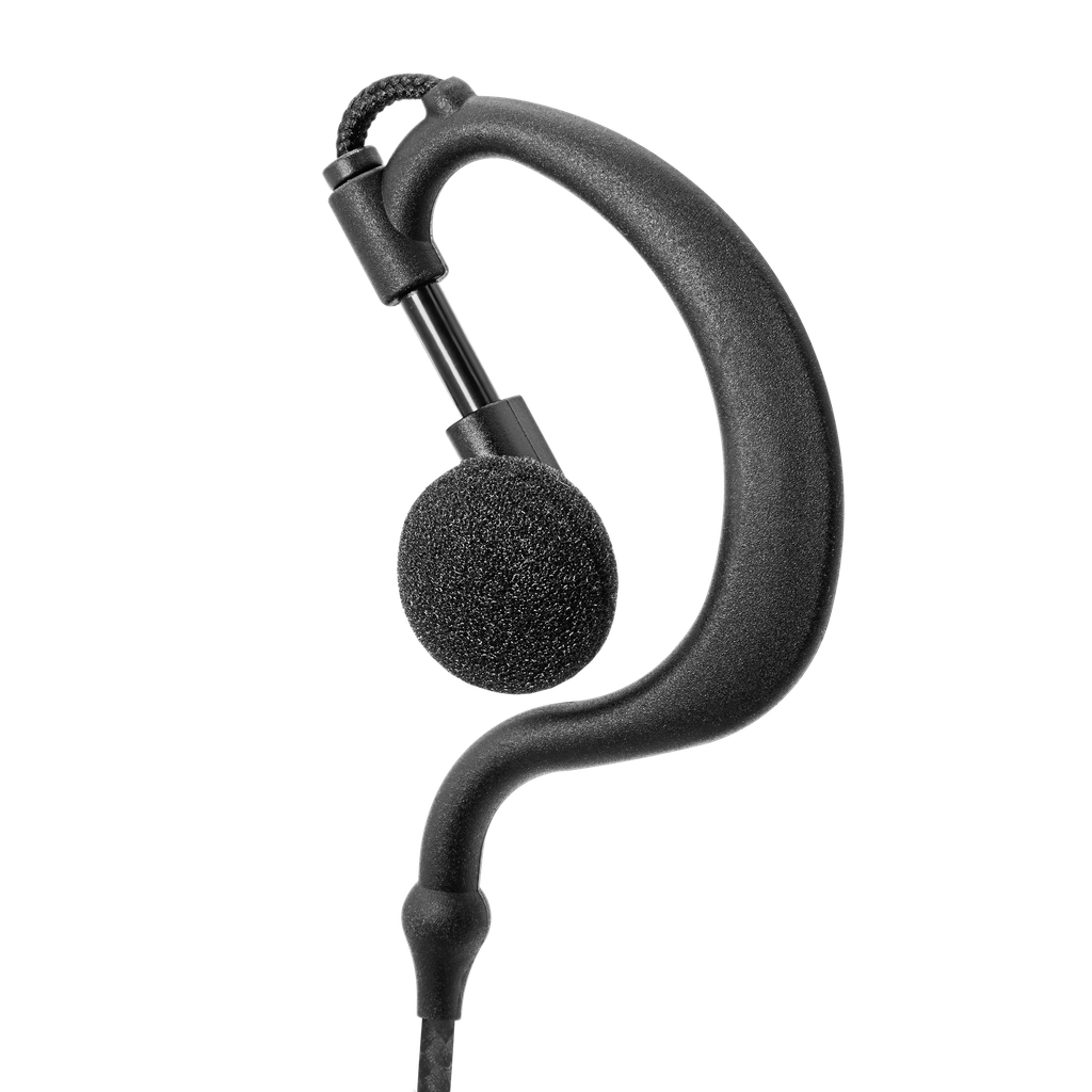 N2W 2 Wire Ear Hook, Braided Fiber Cloth, w/ PTT Noise Cancelling Mic N2W 2 Wire Ear Hook, Braided Fiber Cloth, w/ PTT Noise Cancelling Mic - Image 2