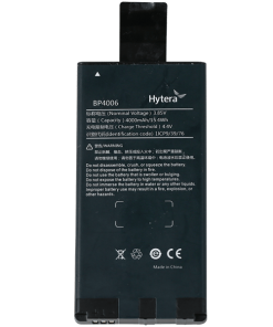 Hytera battery accessory for two way radio