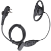 Hytera D-Style Earpiece with In-line PTT and Microphone (Black) accessory for two way radio