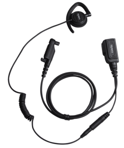Hytera C-style Receive-only Earpiece accessory for two way radio