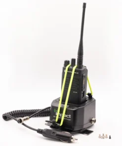 Impact Single Bank Rapid Vehicle Battery Charger for Portable Radios