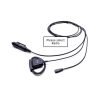 Impact Platinum Series 3-Wire Surveillance Kit with Silent Barrel Push-to-Talk (PTT) and Adjustable D-Shaped Ear Hanger Impact Surveillance wire kit
