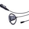 Impact Platinum Series 3-Wire Surveillance Kit with Silent Barrel Push-to-Talk (PTT) and Adjustable D-Shaped Ear Hanger Impact Platinum Series 3 Wire Surveillance Kit with Silent Barrel Push to Talk PTT and Adjustable D Shaped Ear Hanger