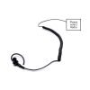 Impact Platinum Series Listen Only 1-Wire Surveillance Kit for Two-Way Radio and Ear Hook w/ In-Ear Bud Impact surveillance kit