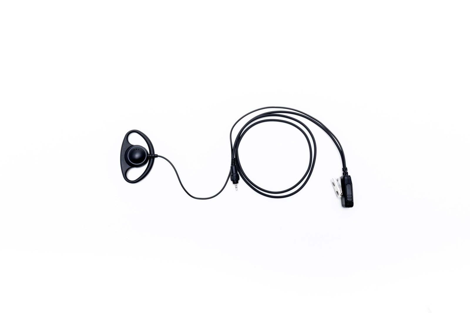 Impact Silver Series 1-Wire Surveillance Kit Hardwired with D-Shape Earpiece for Two-Way Radio Impact Silver Series 1-Wire Surveillance Kit Hardwired with D-Shape Earpiece for Two-Way Radio - Image 2