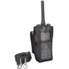 Hytera black Leather Carry Case accessory for two way radio