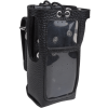 Hytera black Leather Carry Case accessory for two way radio