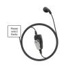 N2W 1 Wire Earbud earpiece w/ inline PTT/Mic N2W Earpiece