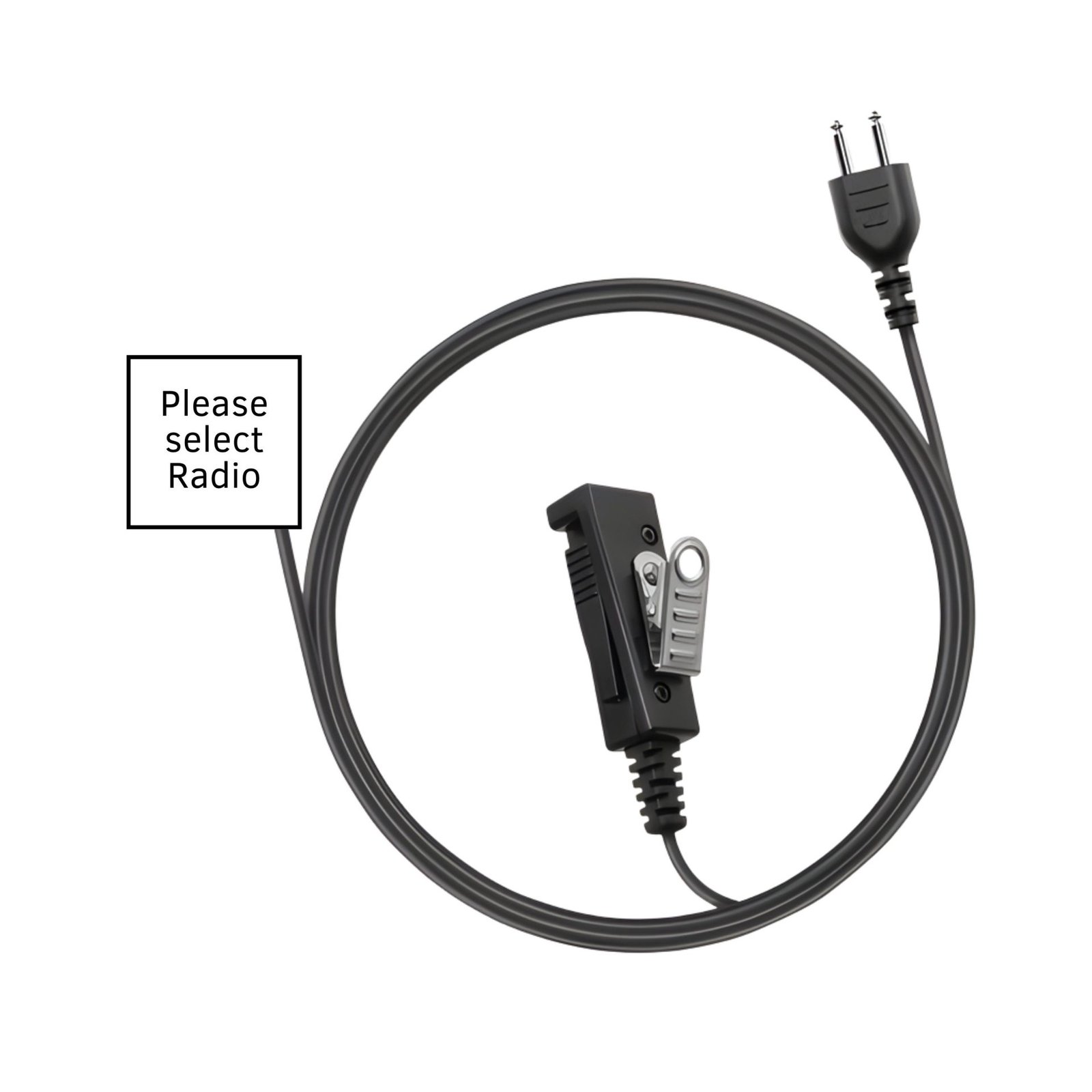 N2W SnapLock Base - Earpiece -2 Wire N2W snaplock earpiece