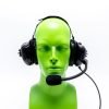 Impact Platinum Behind-the-Head Dual Speaker Heavy-Duty Headset for Two-Way Radio PDM 1 NC