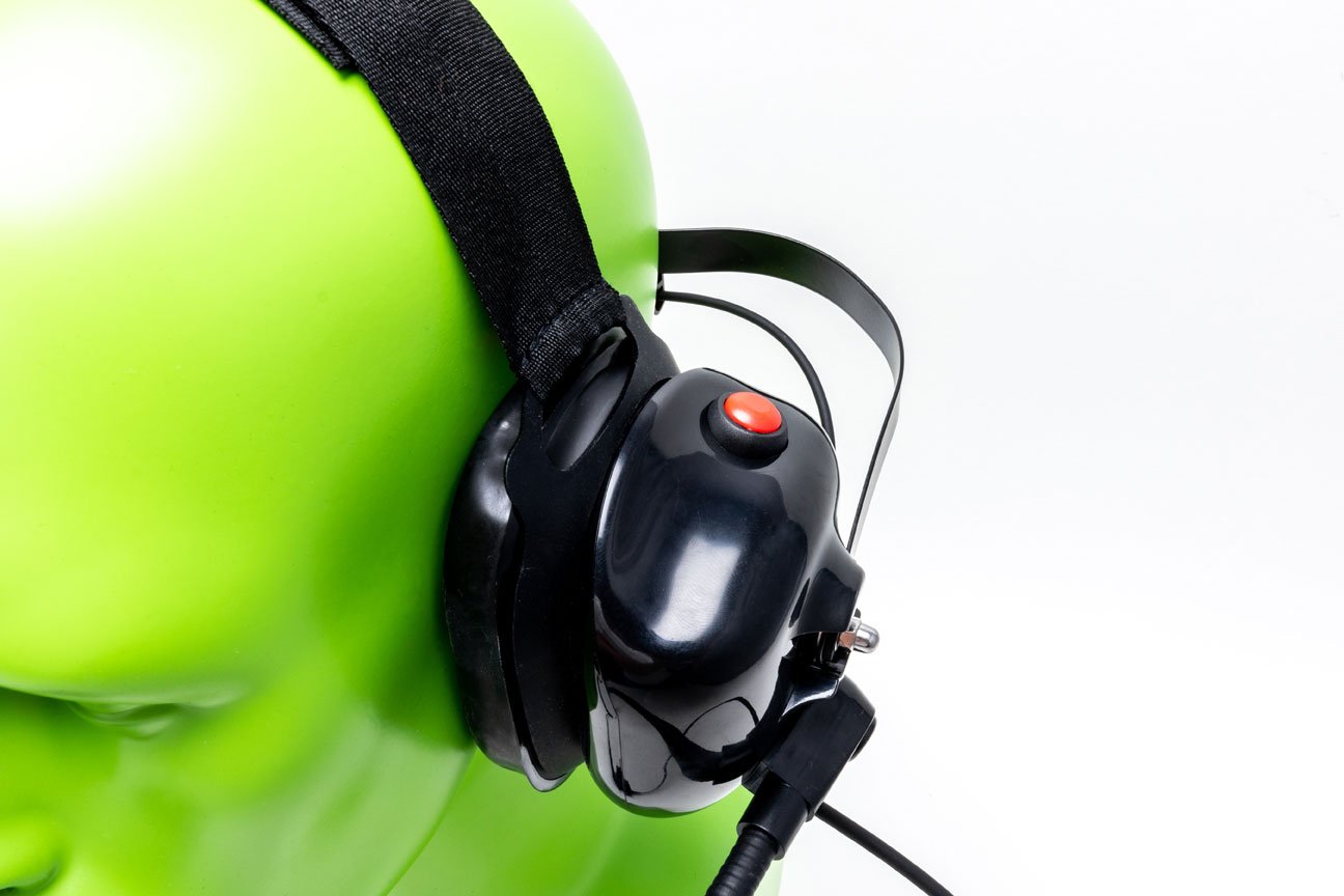 Impact Platinum Behind-the-Head Dual Speaker Heavy-Duty Headset for Two-Way Radio Impact Platinum Behind-the-Head Dual Speaker Heavy-Duty Headset for Two-Way Radio - Image 2