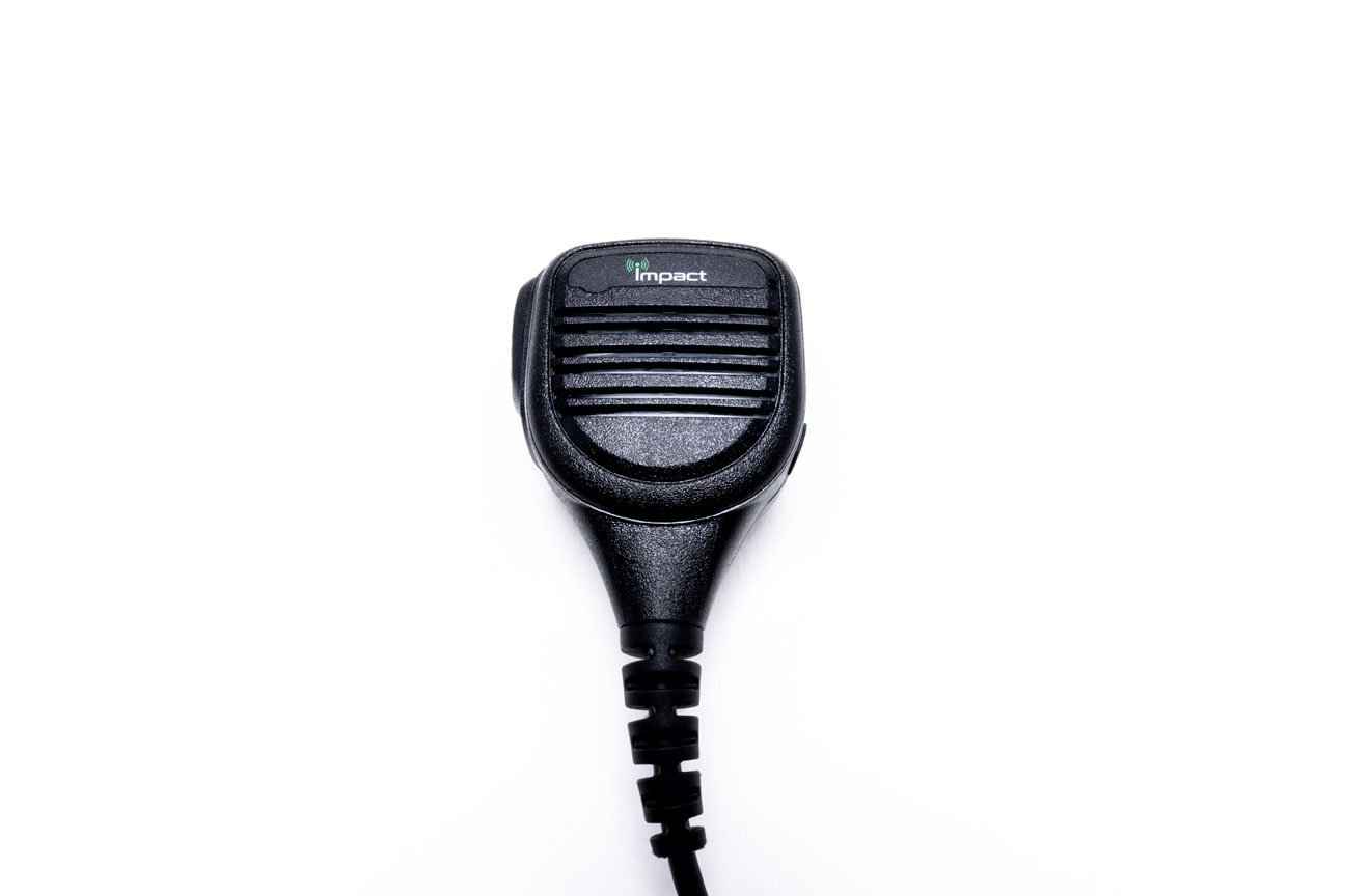 Impact Platinum Series Heavy Duty Two-Way Radio Speaker Mic Impact Platinum Series Heavy Duty Two-Way Radio Speaker Mic