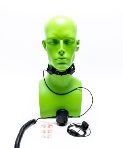 Impact Platinum Heavy Duty Throat Mic for Two-Way Radio with Ring Finger PTT Switch