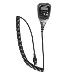 Hytera SM25A1 Telephone-style handset with and keypad without display black