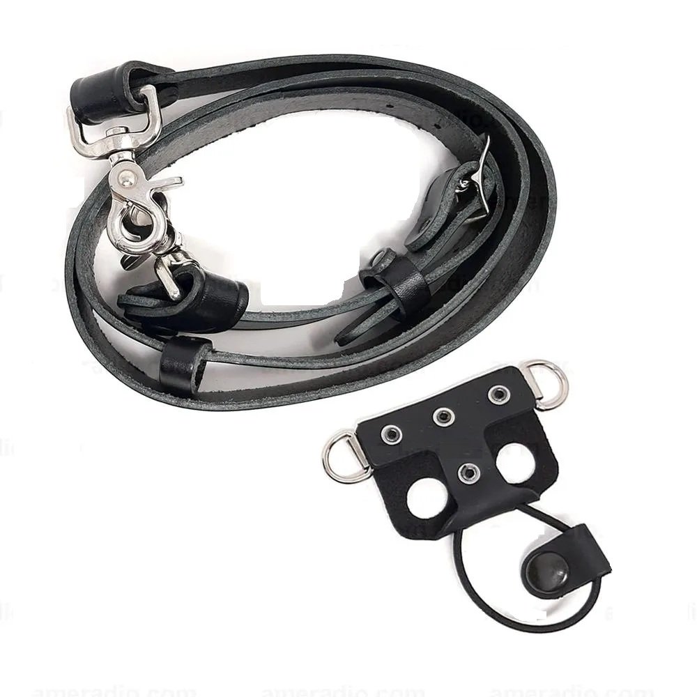 KLH-137ST Kenwood Firemen's Heavy-Duty Leather Shoulder Strap for NX 5000 Heavy-Duty Leather Case KLH-137ST Kenwood Firemen's Heavy-Duty Leather Shoulder Strap for NX 5000 Heavy-Duty Leather Case