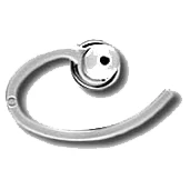 Motorola 5080369E39 Extra Large Earpiece, Beige