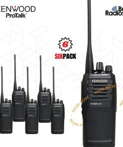Kenwood NX-P1300NUK UHF Digital 2-Way Radio 6-Pack w/ 5W 32CH