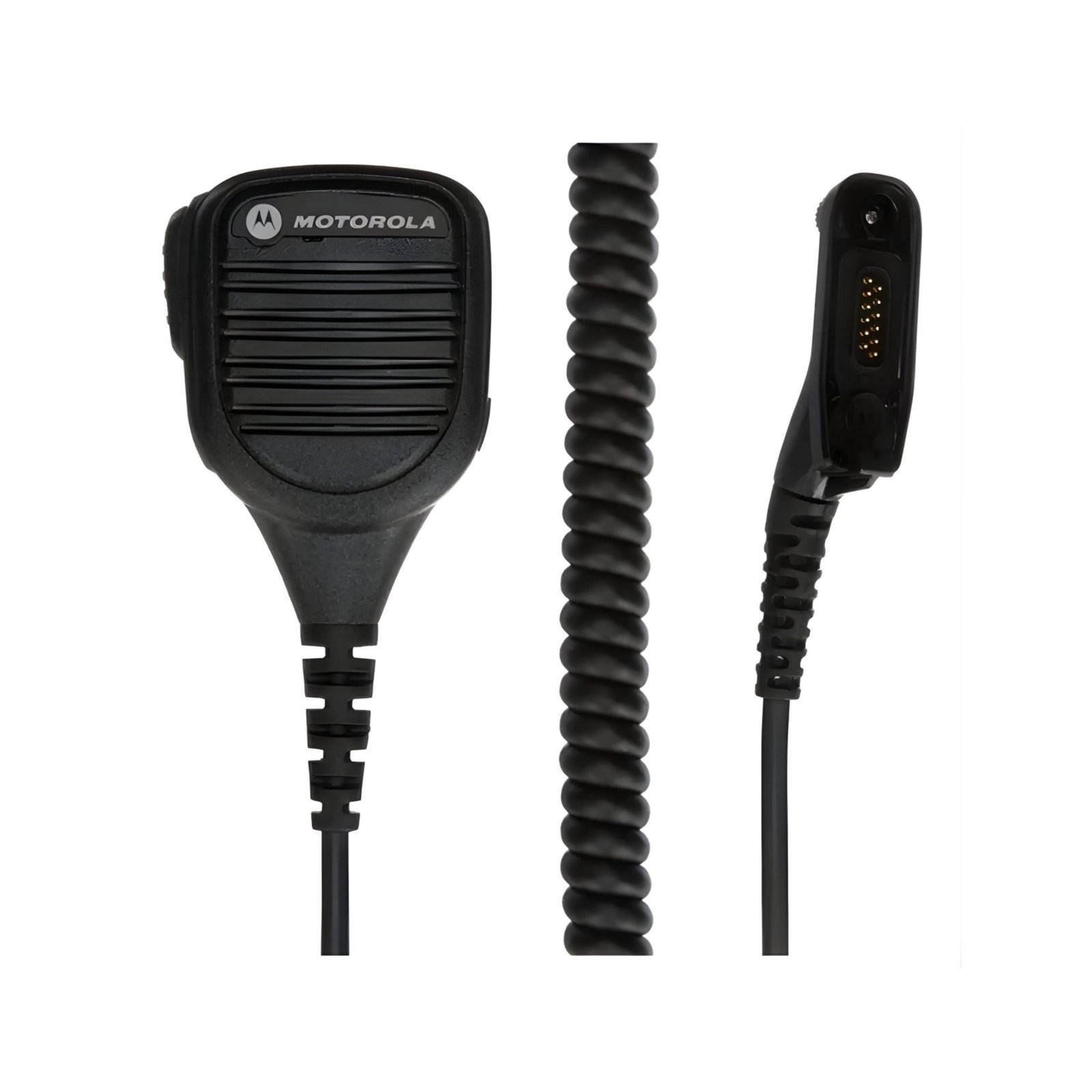 Motorola PMMN4069AL Remote Speaker Microphone Motorola PMMN4069AL black speaker microphone for motorola radios